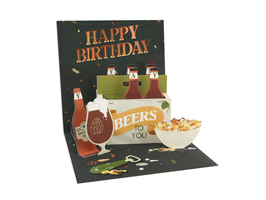 Pop-up Beer Card
