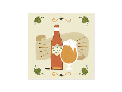 Pop-up Beer Card
