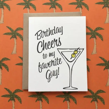 Happy Birthday Cheers Card