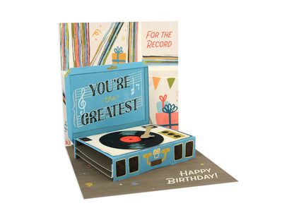 Pop-up For The Record Card