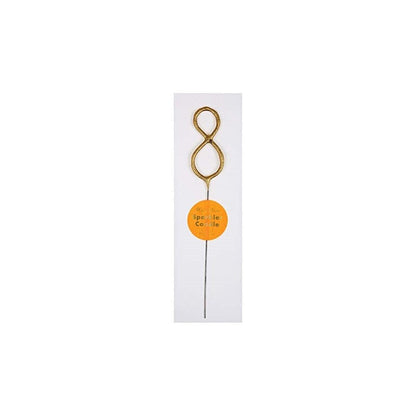 Gold Sparkler Number 8