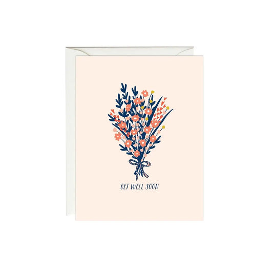 Get Well Bouquet Card