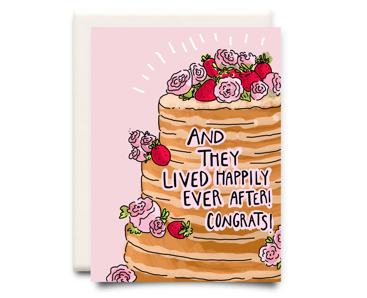 Happily Ever After! Wedding Greeting Card