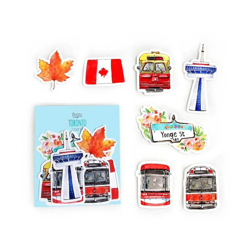 Toronto Sticker Set