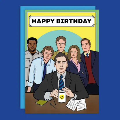 Happy Birthday The Office Greeting Card