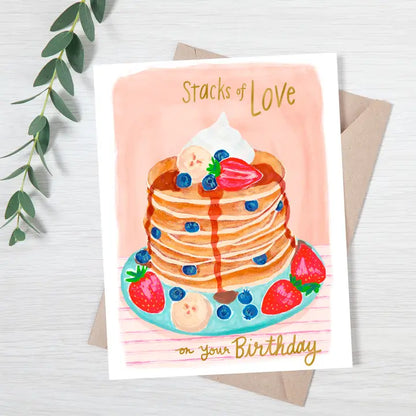 Pancake Brunch Birthday Card