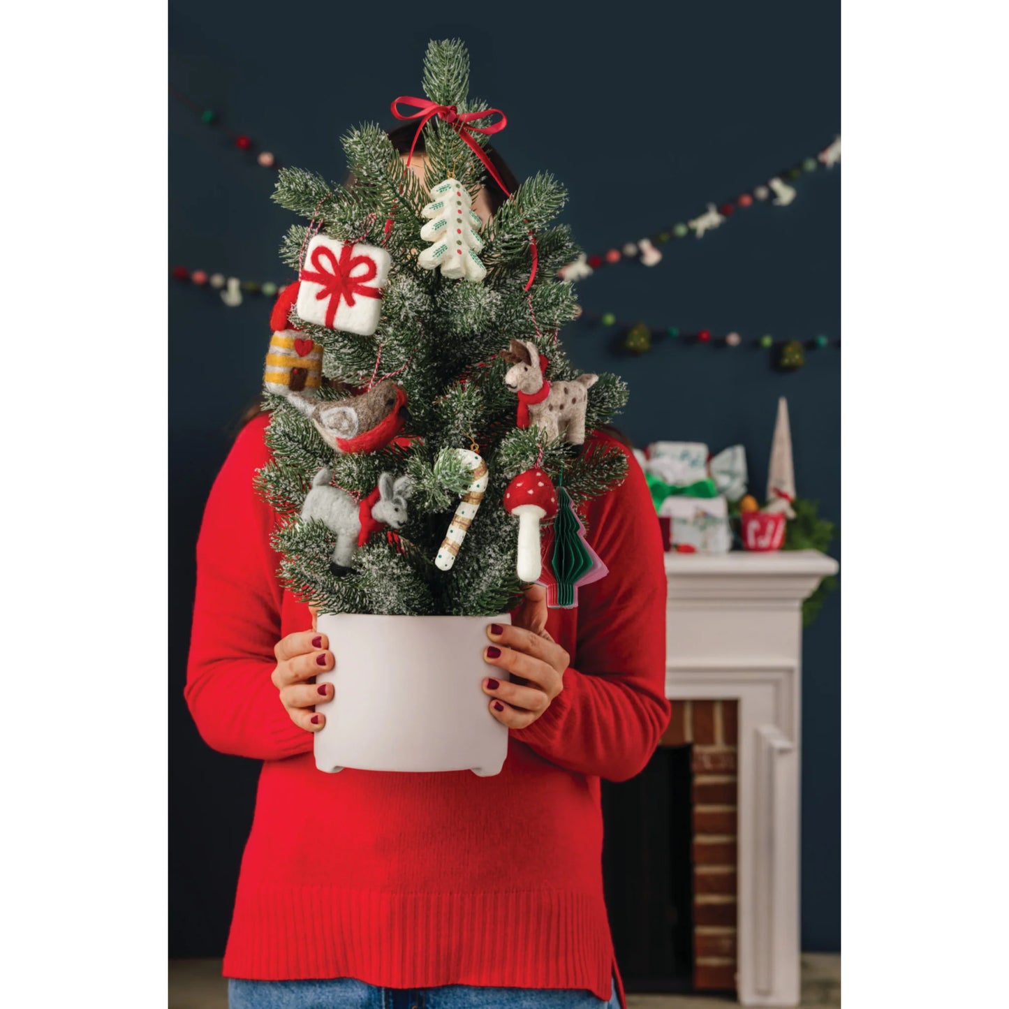 Felt Yuletide Ornament