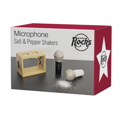 Microphone Salt & Pepper Shaker