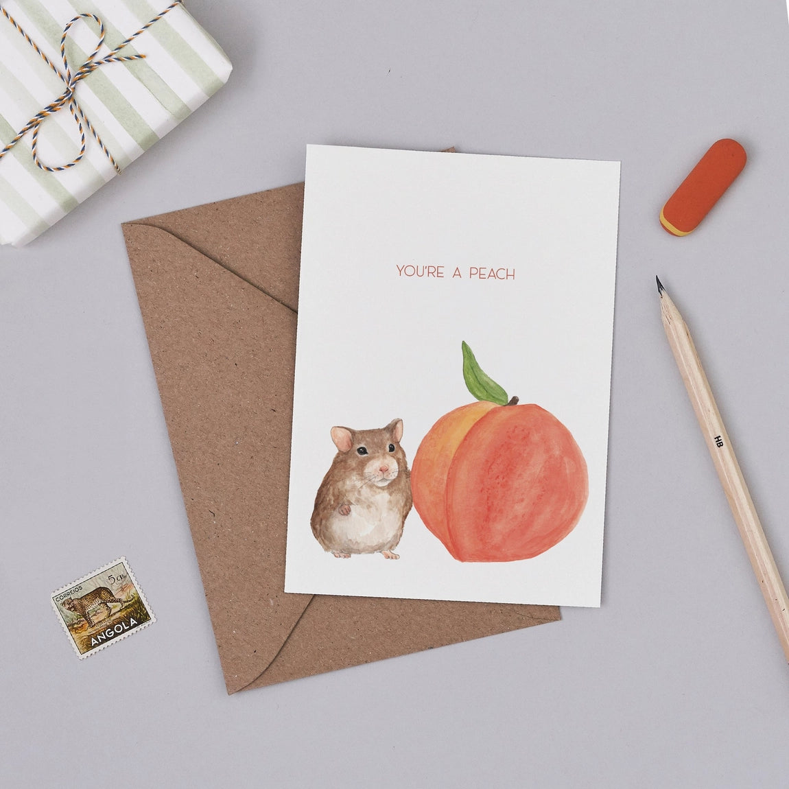 You're a Peach Card