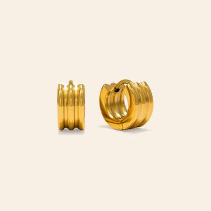 Baby Hailey Hoop Earrings Gold