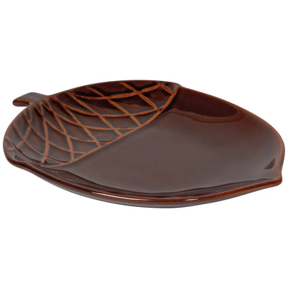 Oak and Acorn Shaped Dish