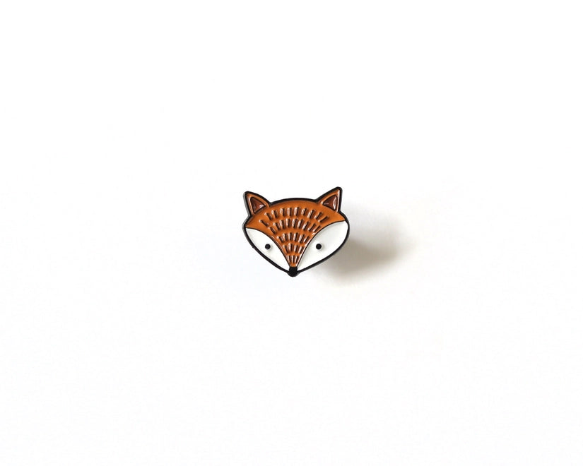 @83 Cute Fox Enamel Pin