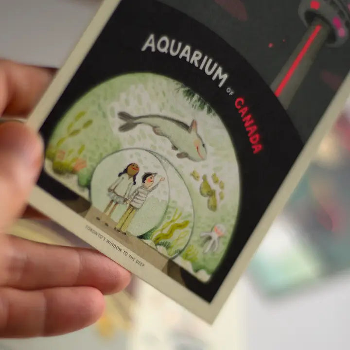 Toronto Aquarium Postcard