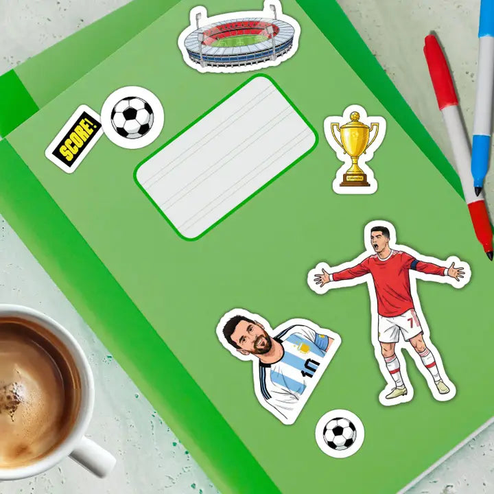 Soccer Champions Sport Sticker Sheet