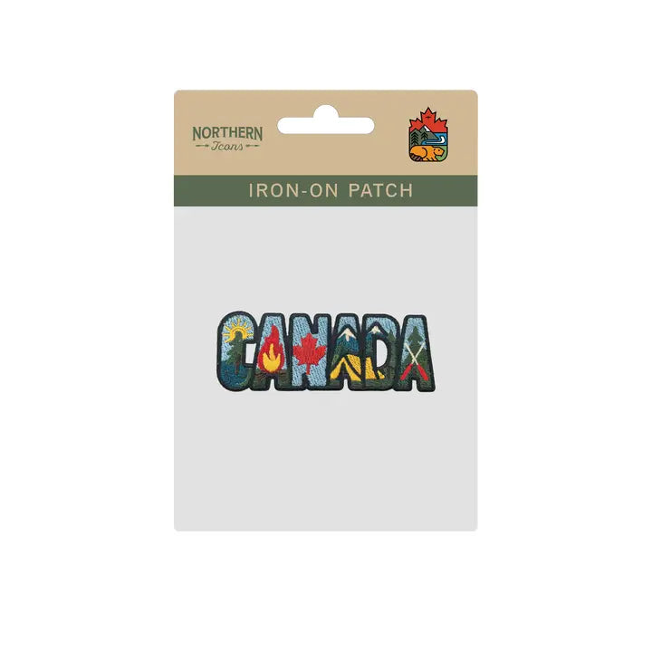 #15 Canada Letter Embroidered Patch - Outdoor Adventure Design