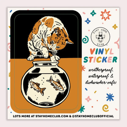 S36 Fishbowl Vinyl Sticker