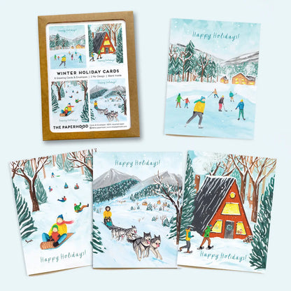 Winter Nature Holiday Boxed Cards