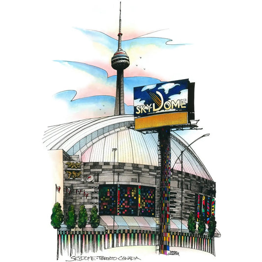 Skydome Toronto Postcard