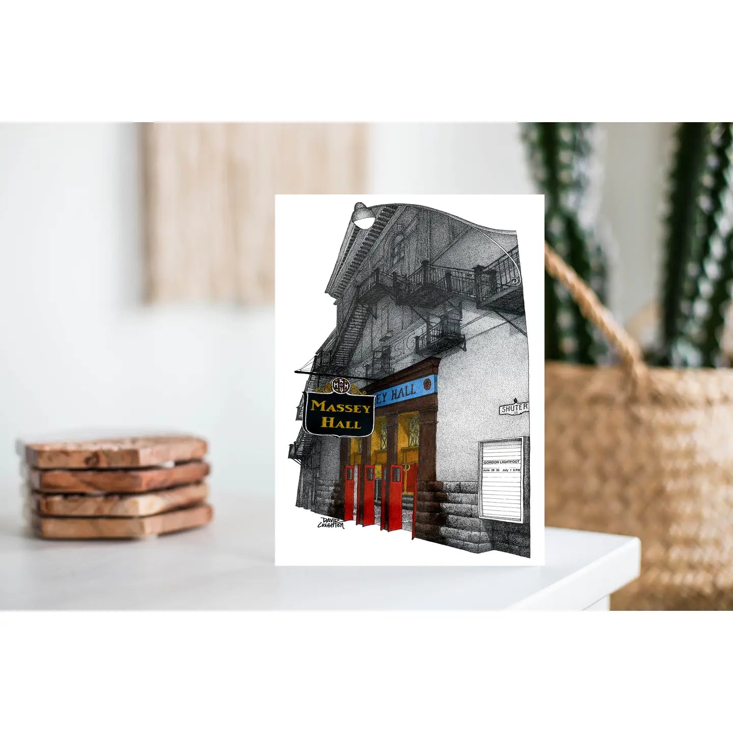 Massey Hall Toronto Greeting Card