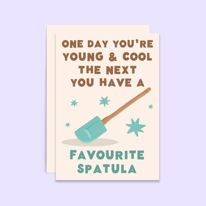 Favourite Spatula Birthday Card