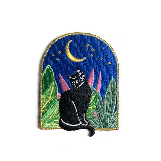 #116 Jungle Cat Embroidered Patch
