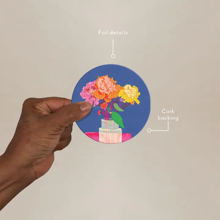 Happiness Seedlings Coaster