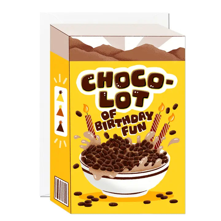 Choco-Lot Funny Birthday Card