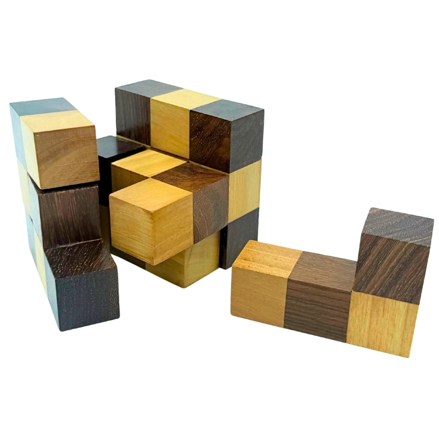 Wooden Cube Puzzle