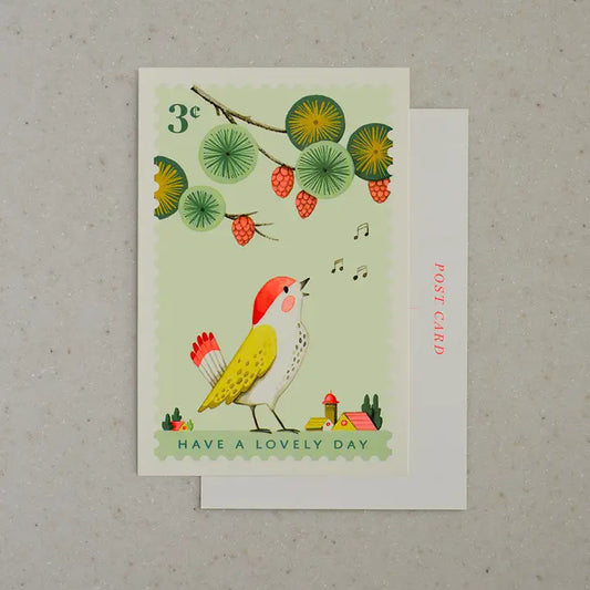 Singing Bird Postcard