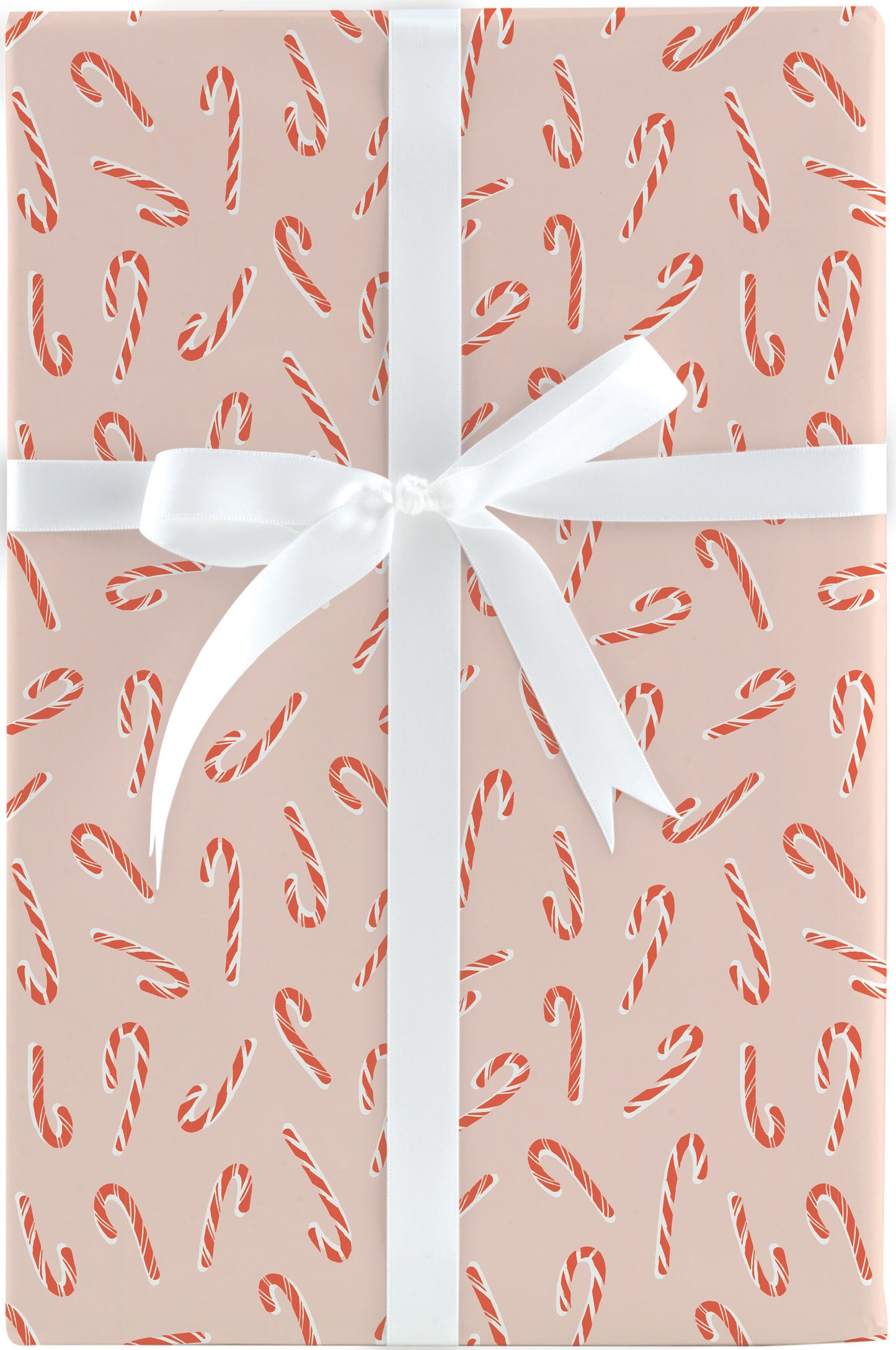 Merry & Sweet-Candy Cane Jumbo Roll Wrap 10Ft