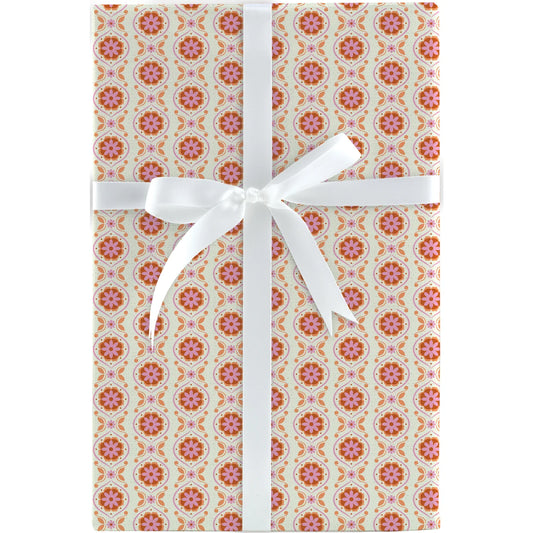 Quilted Florals Jumbo Roll Wrap-Jumbo