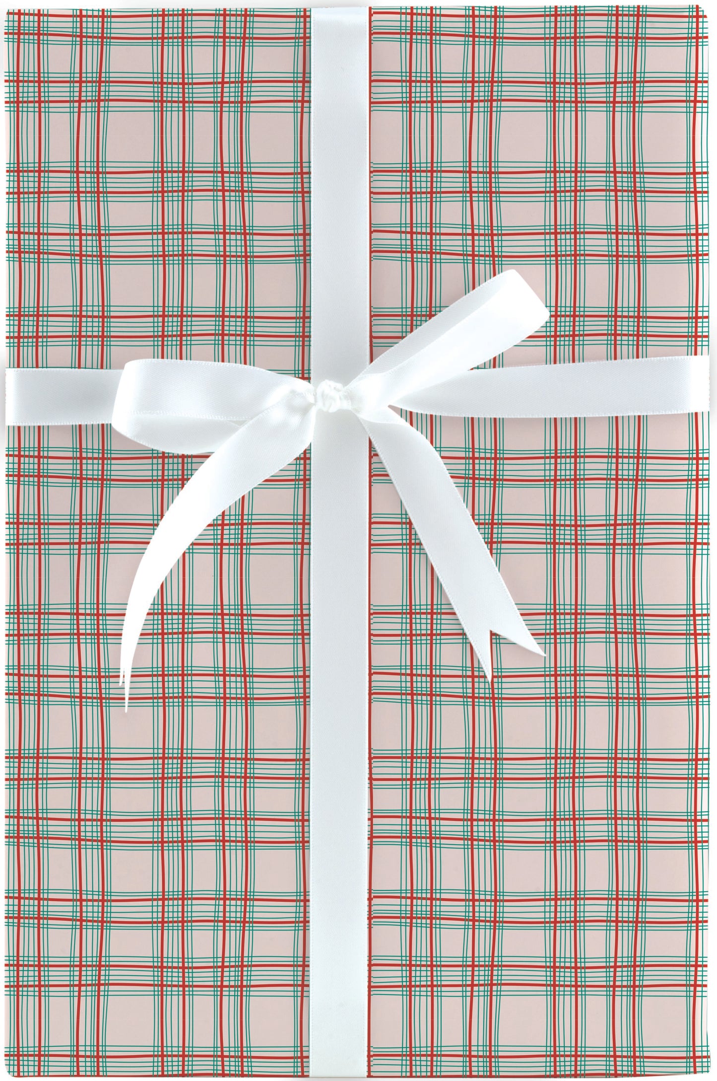 Joyous-Plaid Jumbo Roll Wrap 10Ft