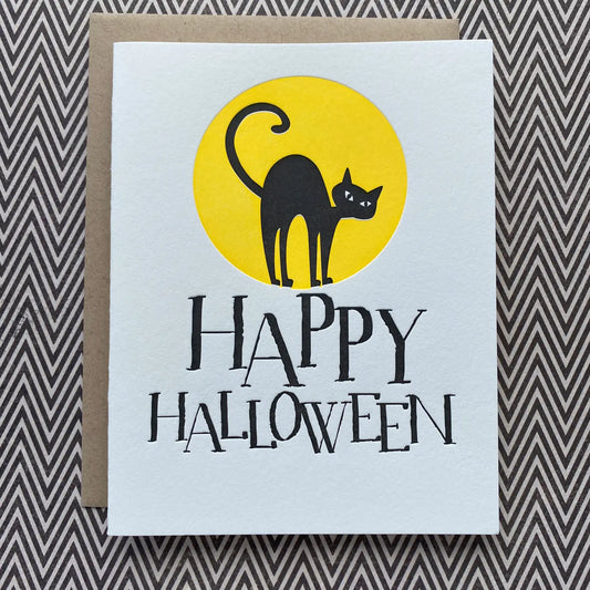 Halloween Cat Card