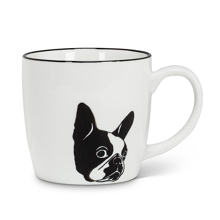 Boston Dog Face Mug