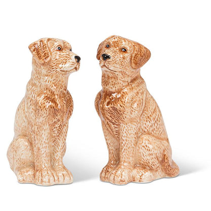 Retriever Salt & Pepper Shakers