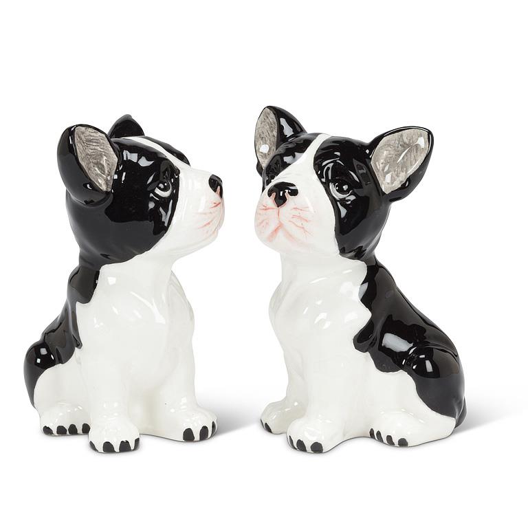 Boston Terrier Salt & Pepper Shakers