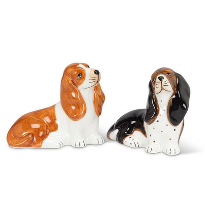 Basset Hound Salt & Pepper Shakers