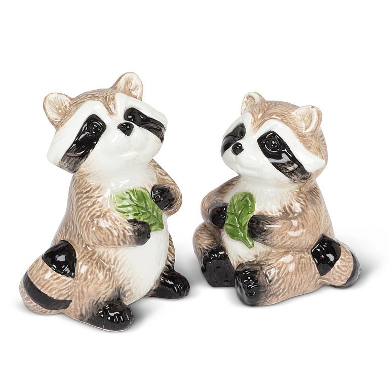 Raccoon Salt & Pepper Shakers