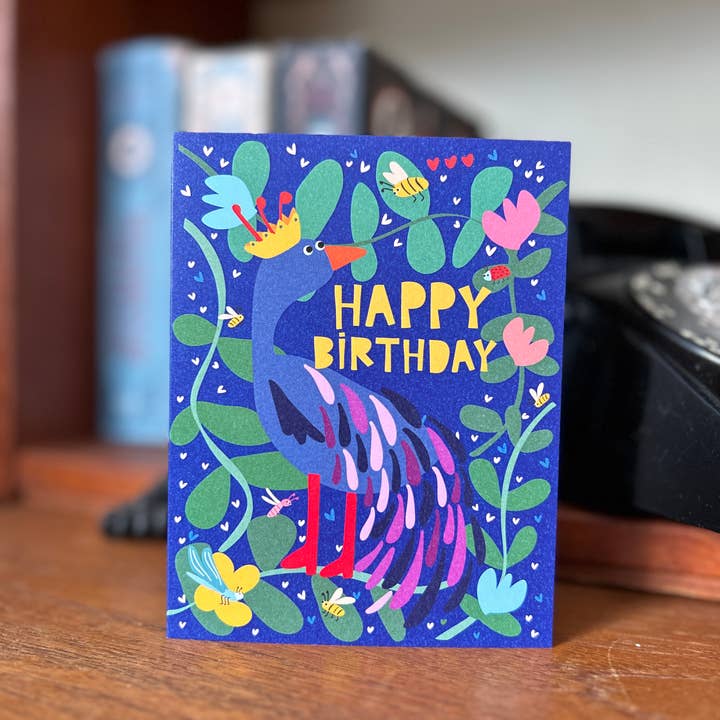 Happy Birthday Bold and Brave Greeting Card