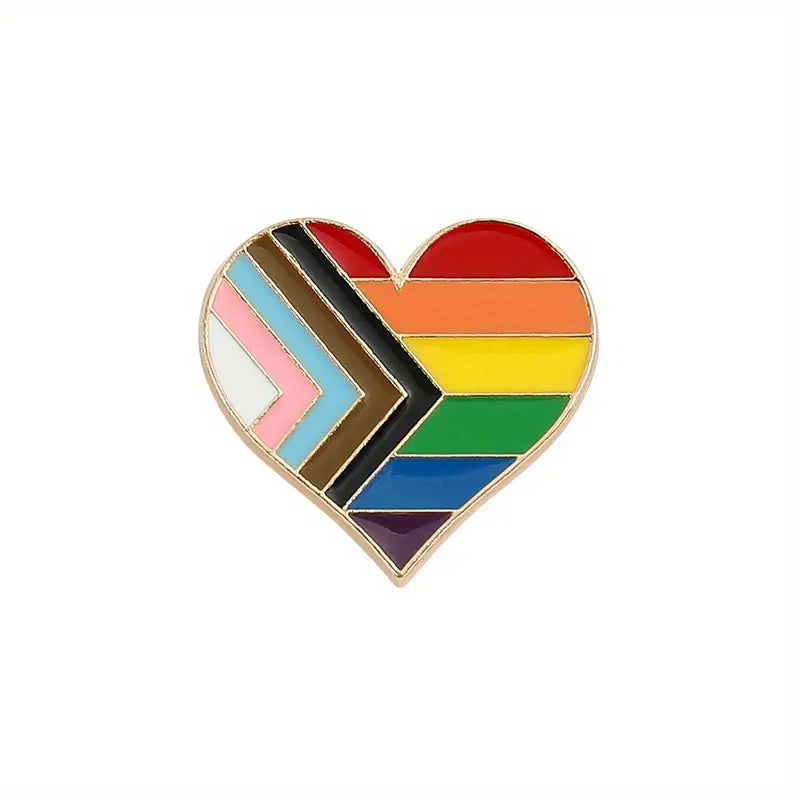 Love Flag Enamel Pin