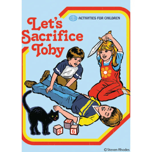 Let's Sacrifice Toby Magnet