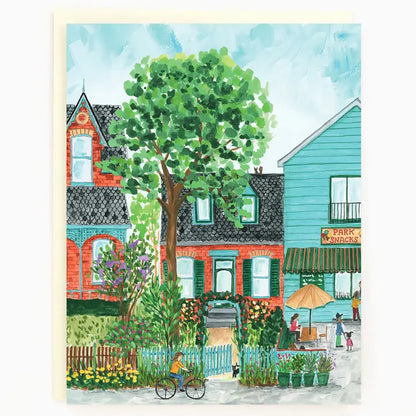 Toronto Neighbourhoods' Blank Boxed Card