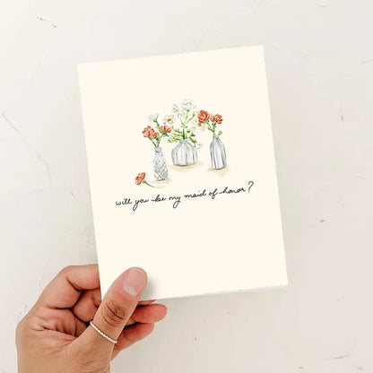 Will You Be My Maid Of Honor Card