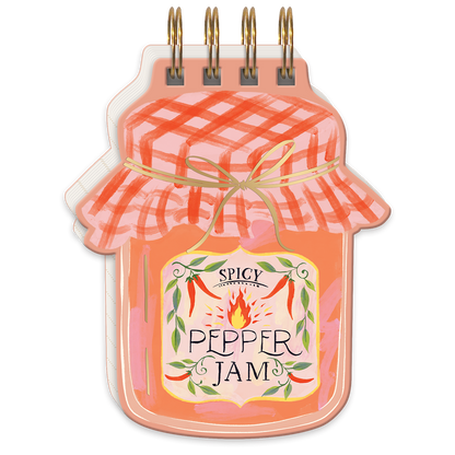 Pepper Jam Spiral Notepad