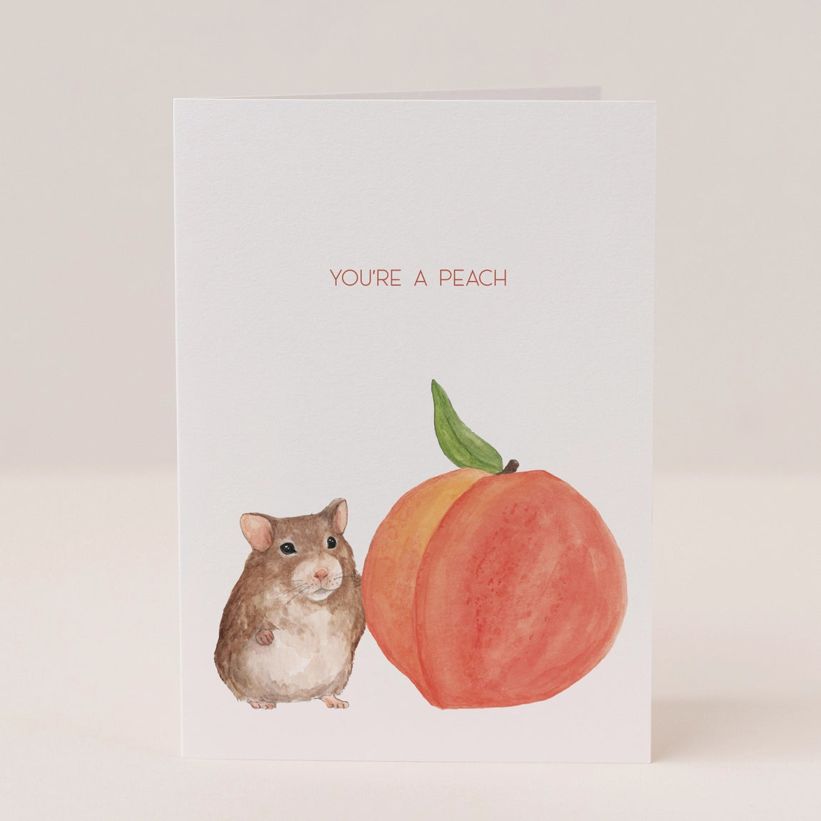 You're a Peach Card