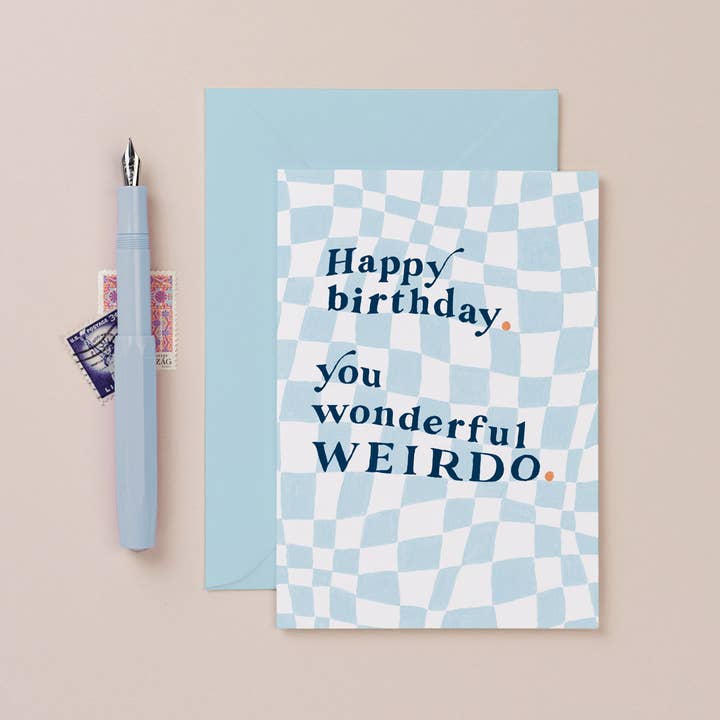 Birthday Weirdo Card