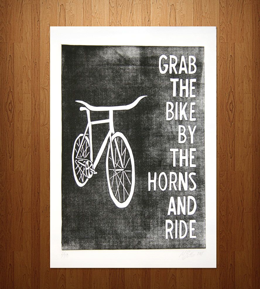 Grab Bike Print