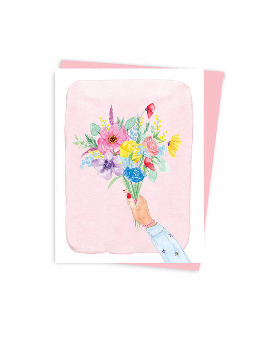 A Bouquet For You Card