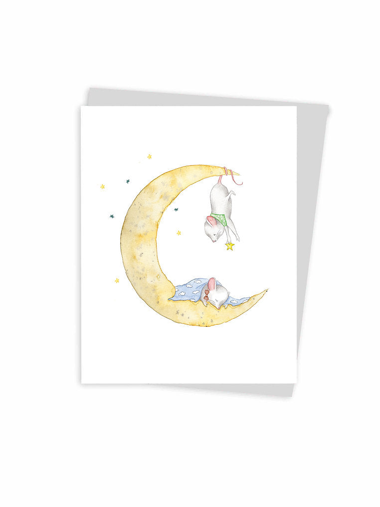 On The Moon Card