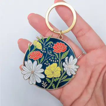 Wildflower Keychain